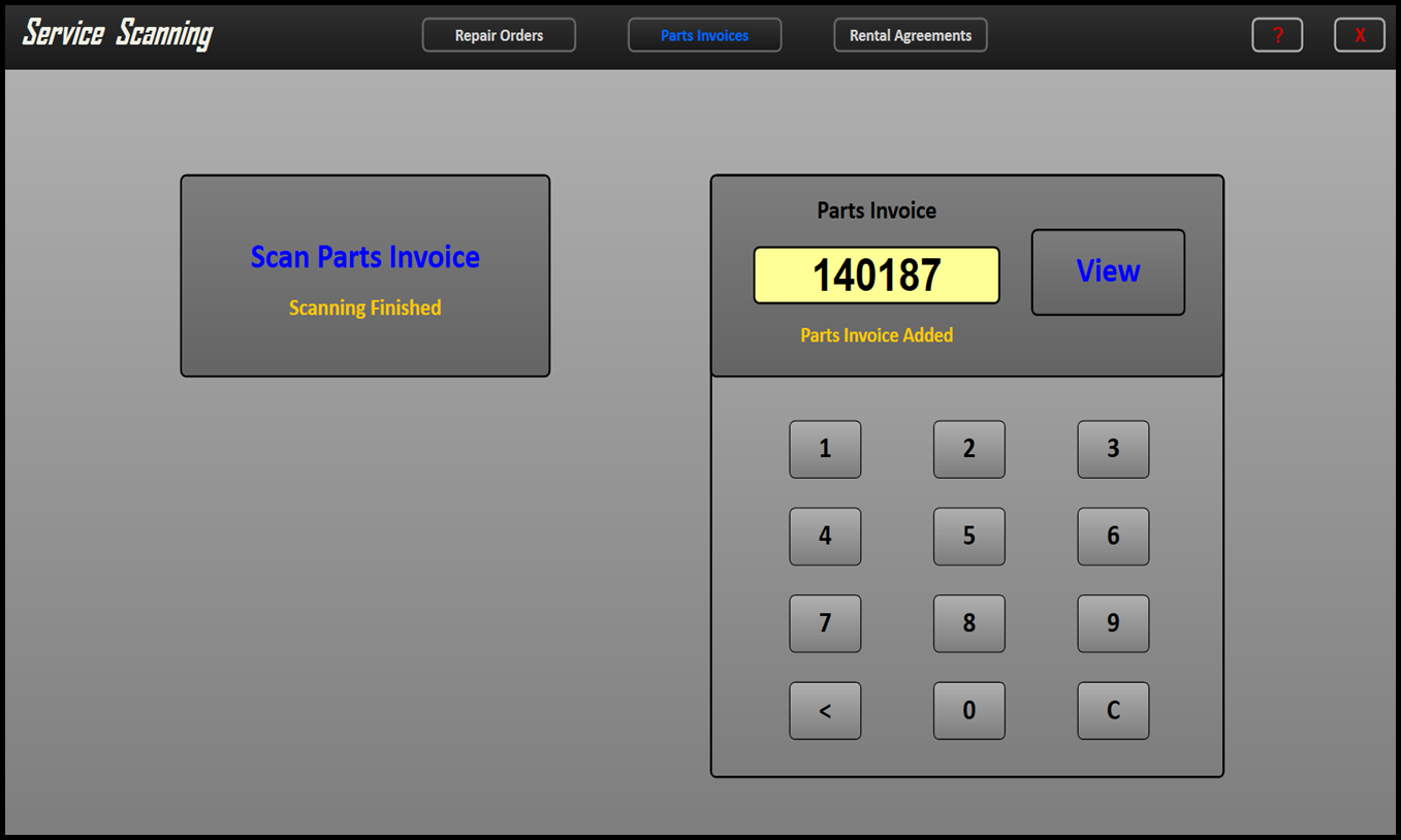 Repair Order Scanning Dealer Scanning